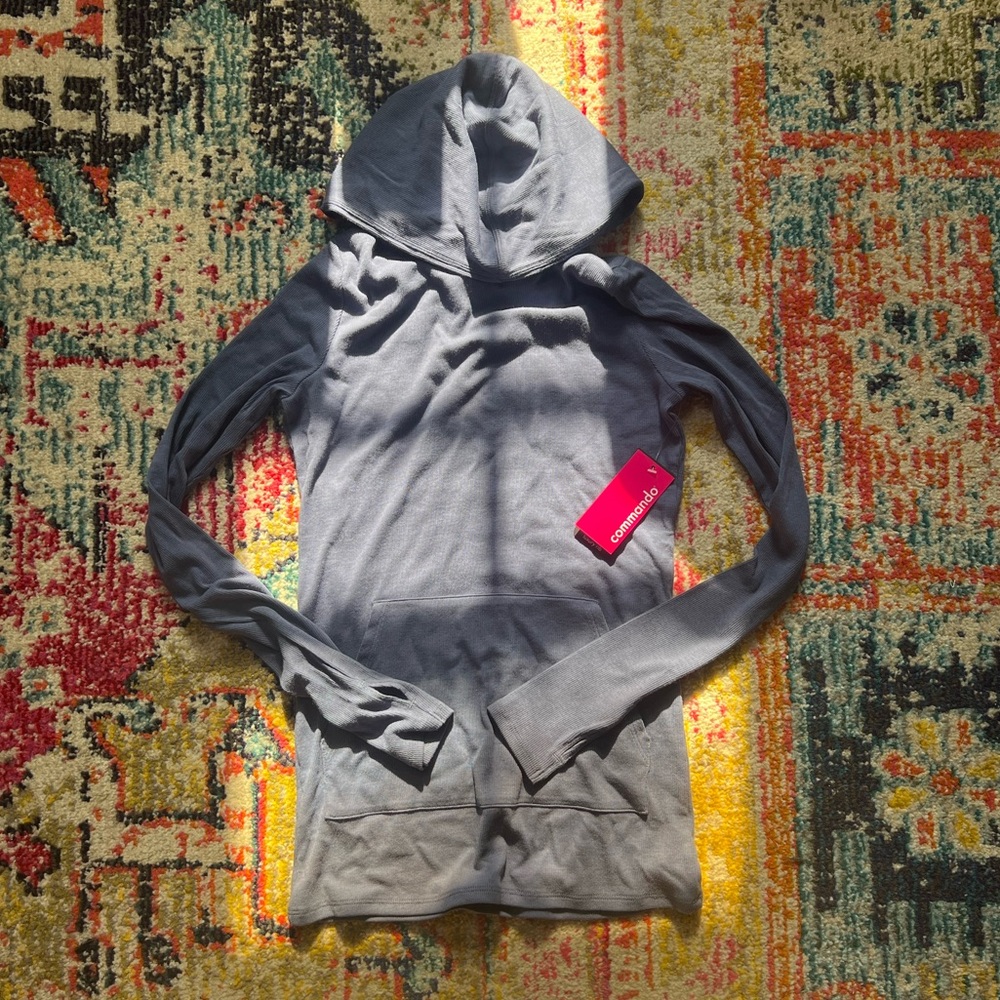 Commando Luxury Rib Hoodie